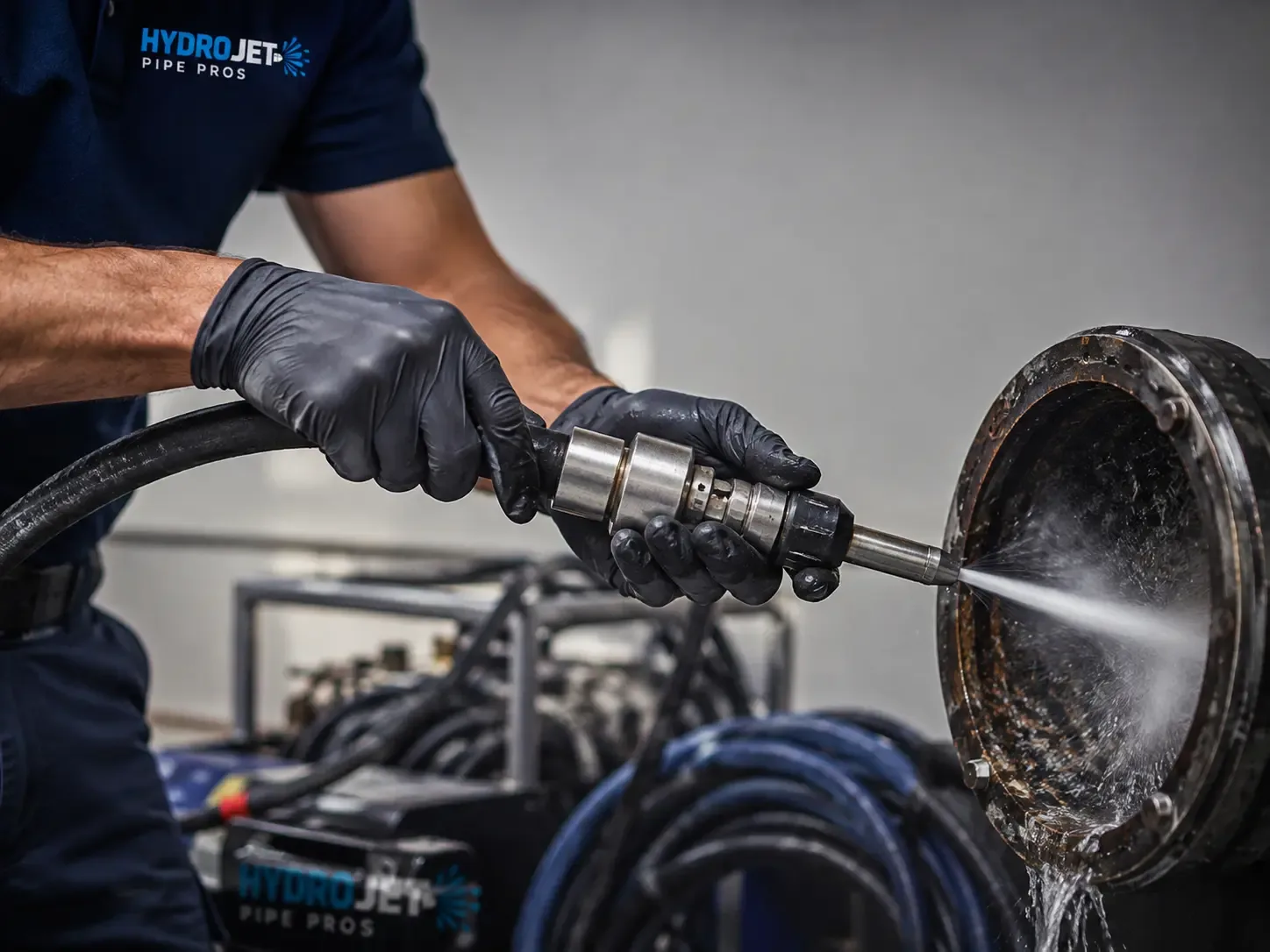 Hydro Jet Pipe Descaling in Edison, CA